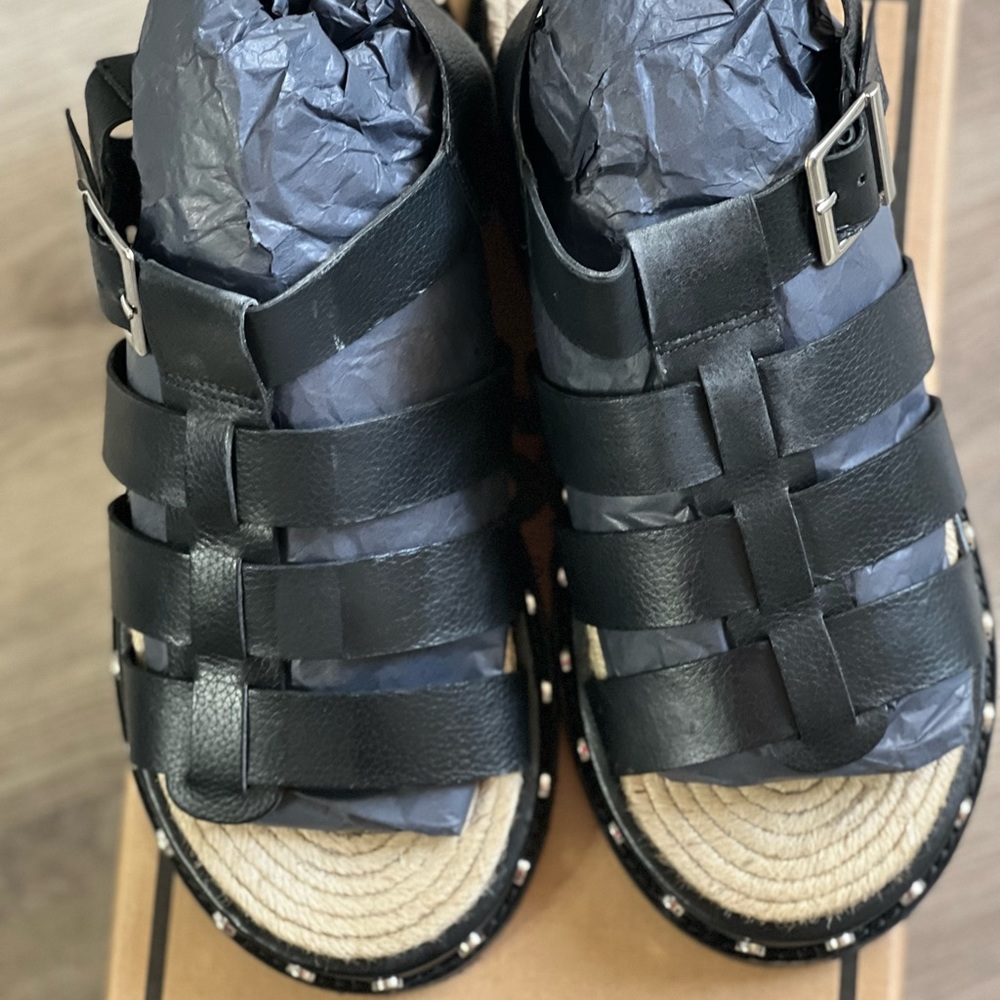 ASOS Premium Leather Fisherman Sandals - Picture 4 of 5
